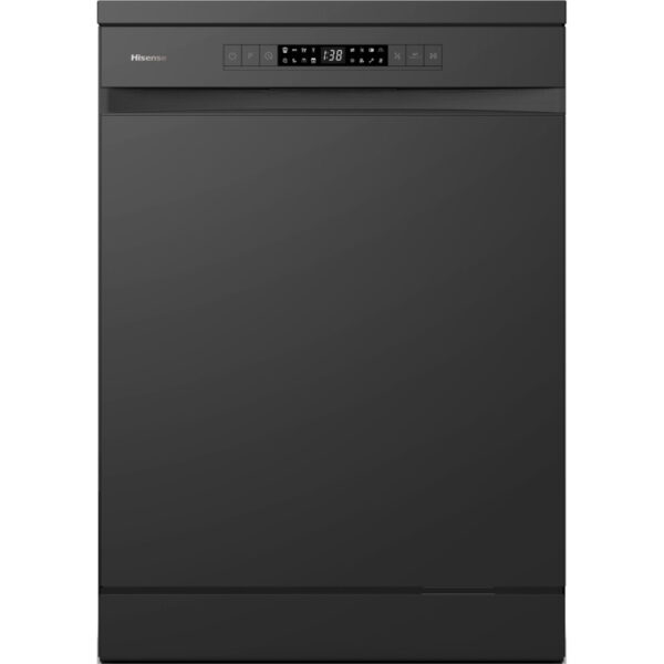 Hisense Standard Dishwasher - Black - E Rated