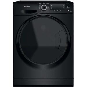 Hotpoint ActiveCare NDD 8636 BDA UK Freestanding 8/6kg Washer Dryer, 1400rpm, Black