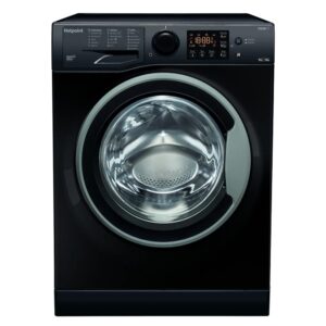 Hotpoint NDB 9635 BS UK Freestanding 9/6 kg Washer Dryer, rpm, Black