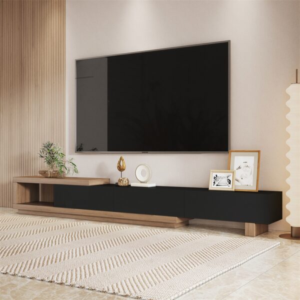 Quoint Extendable TV Stand with 3 Drawers(1790mm-2550mm)