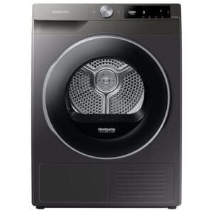 Samsung Series 6 DV90T6240LN/S1 with OptimalDry™, Freestanding Heat Pump Tumble Dryer, 9 kg, Graphite, A+++ Rated