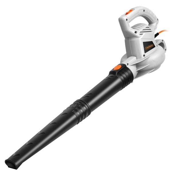 VonHaus Leaf Blower 3000W – Clear Garden Leaves from Patios, Gutters, Driveways & More – Lightweight, 8m Cable, Click in Assembly, Detachable Chute, Storage Hook, 2 Speed Settings