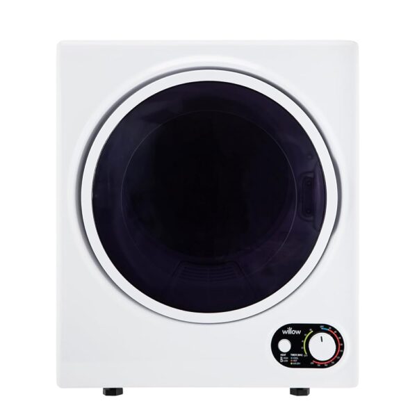 Willow WTD25 2.5kg Freestanding Vented Tumble Dryer Compact and Portable, 3 Temperature Settings, Crease Guard, and 2 Years Warranty for peace of mind (White)