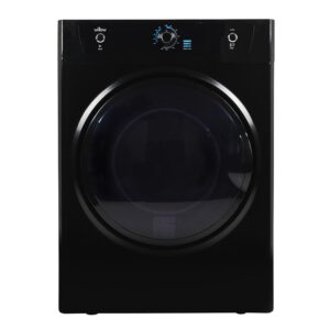 Willow WTD7B 7kg Vented Dryer, Front Loading with Child Lock, 3 Temperatures, Mehanical Controls, Crease Guard, 2 Year Warranty - Black