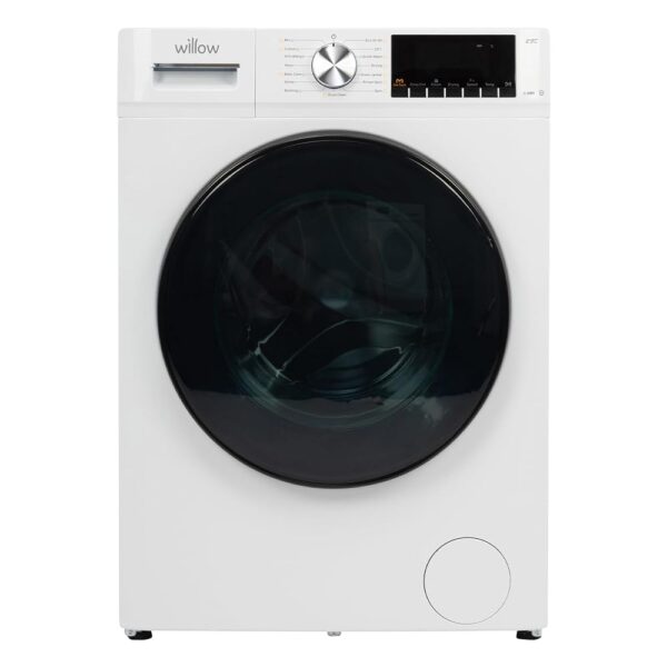 Willow WWD8514WH 8kg 1400 Spin Washer Dryer with BLDC Inverter Motor, 15 Programs, LED Display, Front Loading, 2 Year Warranty - White