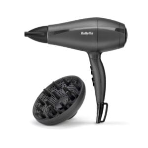 BaByliss Power Light Dry 2000 Hair Dryer, Lightweight Professional Hair Dryer, Made in Italy, Extra-Fast Air Flow