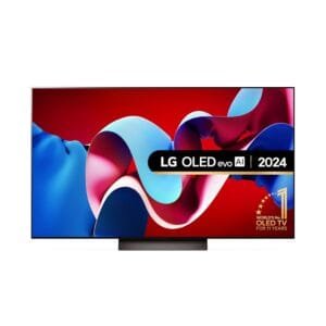 LG evo OLED55C44LA 55-Inch 4K UHD Smart TV, (α9 AI Processor Gen7, Dolby Atmos, Freeview Play and Amazon Alexa, 120Hz), Umber Brown [Model 2024]