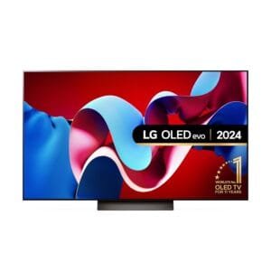LG evo OLED77C45LA 77-Inch 4K UHD Smart TV, (α9 AI Processor Gen7, Dolby Atmos, Freeview Play and Amazon Alexa, 120Hz), Umber Brown [Model 2024]