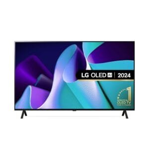 LG OLED65B42LA 65-Inch 4K UHD Smart TV, (α8 AI Processor, Dolby Atmos, Freeview Play and Amazon Alexa, 120Hz), Black [Model 2024]