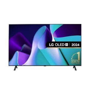 LG OLED77B42LA 77-Inch 4K UHD Smart TV, (α8 AI Processor, Dolby Atmos, Freeview Play and Amazon Alexa, 120Hz), Black [Model 2024]