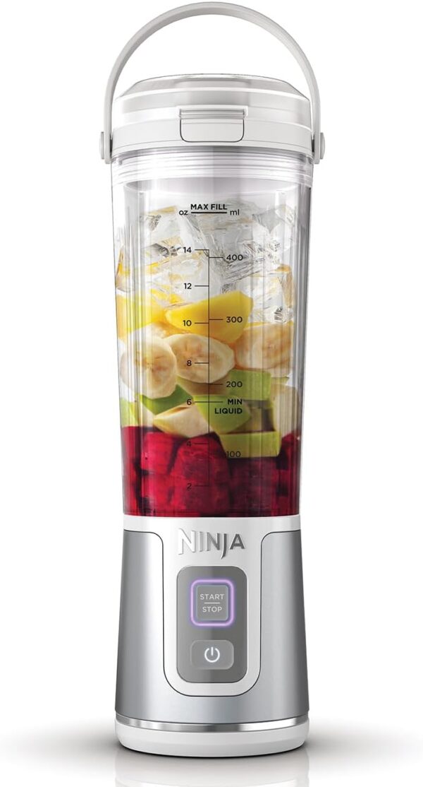 Ninja Blast Portable Blender, 530ml, Leakproof Lid & Sip Spout, Powerful Cordless Mini Blender, Rechargeable, Portable Smoothies, Protein Shakes, Blends Ice & Frozen Fruit,...