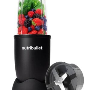 nutribullet blender 600 Series Starter Kit in Black - 4 Piece Set - Nutrient Extractor High Speed Blender - 600W - Quick & Powerful - Kickstart Your Morning - Great for Smoothies