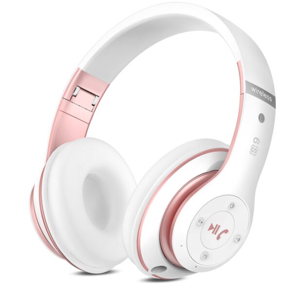 Rebocico Bluetooth headphones, 6 EQ Modes,Bluetooth Headphones Over Ear, 65Hours Playtime Foldable Lightweight headphones wireless bluetooths with Built-in HD Mic,Deep Bass, FM,...