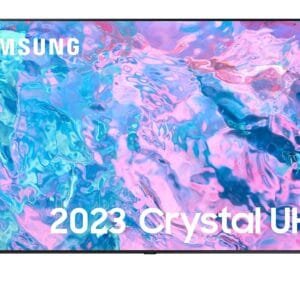 Samsung 65 Inch CU71A0 4K UHD HDR Smart TV (2023) - Ultra High Definition Samsung Smart TV With Gaming Hub, Smart TV Streaming, Crystal 4K Processor, Object Tracking Sound,...