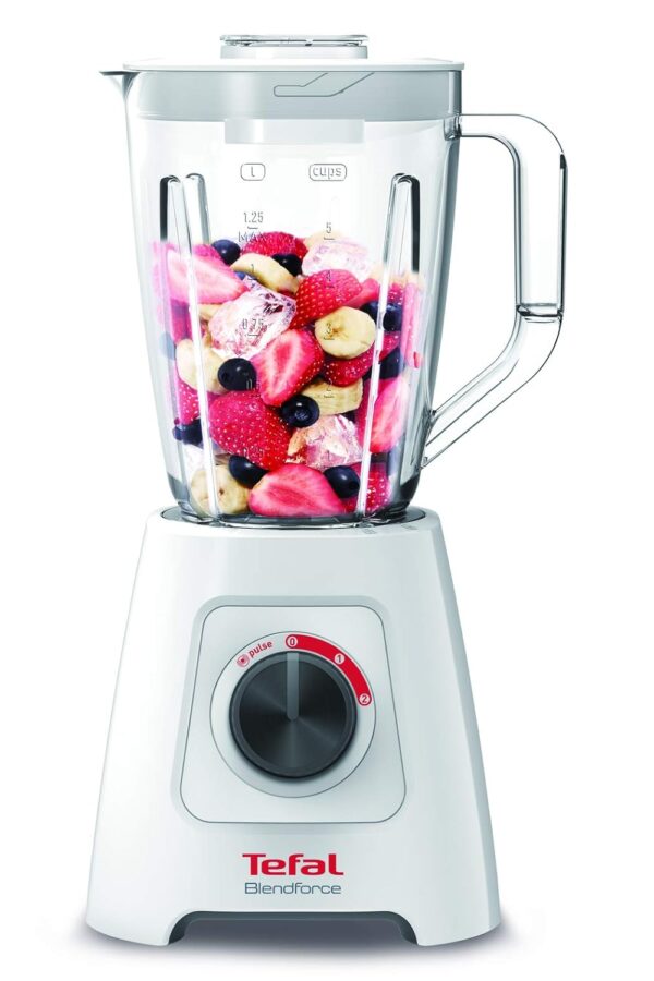Tefal BL420140 Blendforce II Blender with Plastic Jug, 600 W, 2 liters, White