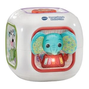 VTech Baby Sensory Sounds Musical Cube,Interactive Baby Toy with Nursery Rhymes,Classical Tunes & Manipulatives,Teaches Animals & Instruments, Gift for Babies 3,6,12,18 months...