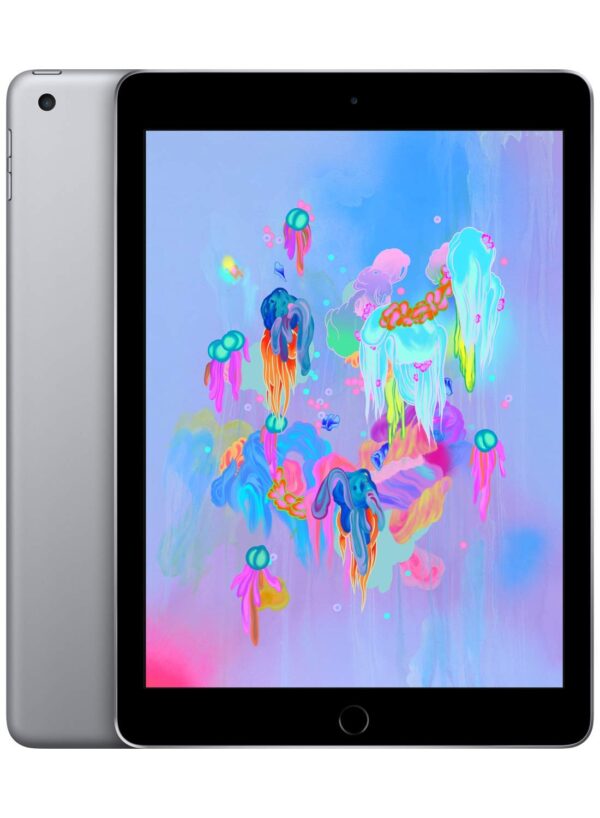 2018 Apple iPad (9.7-inch, Wi-Fi, 32GB) - Space Gray (Renewed)
