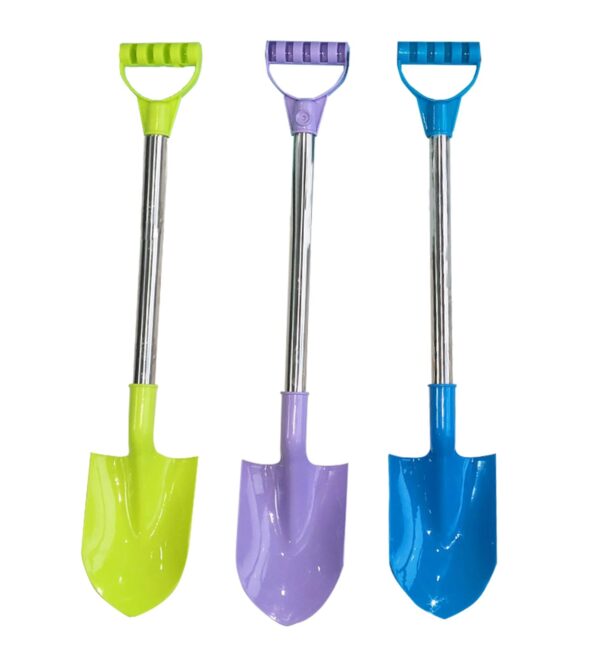 3Pcs Multipurpose Beach Shovels for Kids, 20.5inch Sand Spades, Outdoor & Summer Sand Toys, Snow Shovels (Random Color)