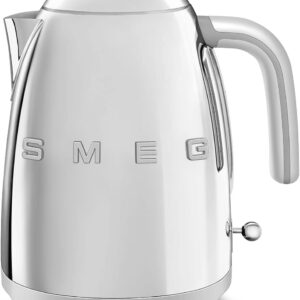 50’s Style Jug Kettle, Soft Opening, 360 Swivel Base, Anti-Slip Feet, 300W, 1.7L, Stainless Steel
