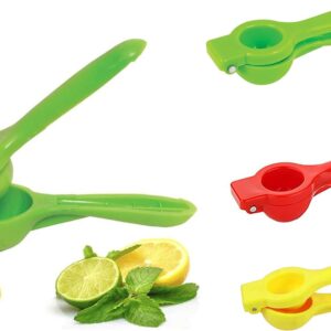 AARNAV Lemon Squeezer I Plastic Lemon Squeezer I Citrus Press Juicer I Lime Juice Press (Green)