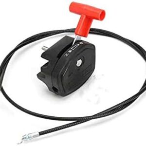 Alamor Universal 142Cm 56Inch Throttle Cable & Choke Lever compatible with Lawnmower Lawn Mower