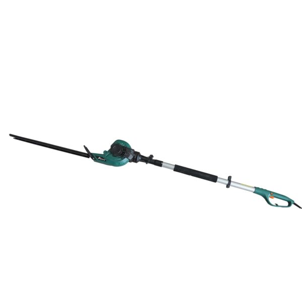 Alivio 450W Corded Pole Hedge Trimmer – 555mm Dual-Action Laser Cut Blade, 4-Position Pivoting Head, Lightweight Electric Cutter for Hedges, Bushes & Shrubs – Cuts Up to 16mm