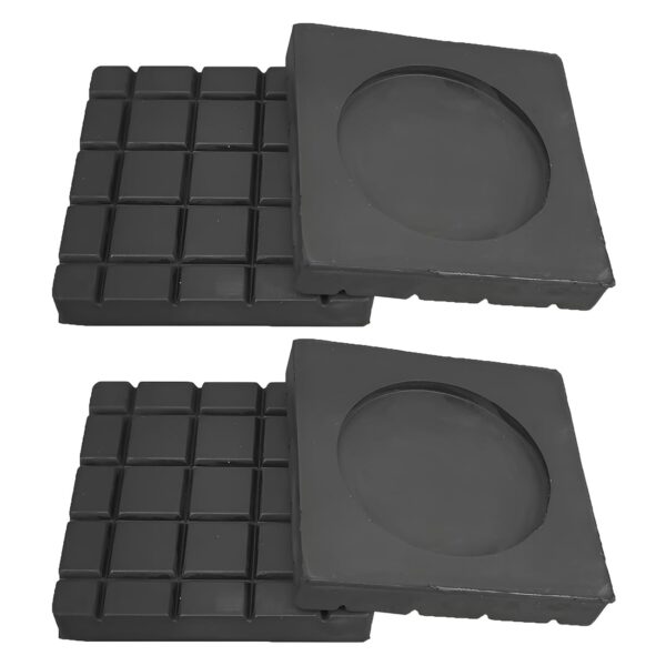 Anti Vibration Pads for Washing Machine, 4 PCS Washing Machine Vibration Pads Shock Absorbing Non Slip Grip Feet Pad Washing Machine Rubber Feet Pad Non-slip Washing Machine...