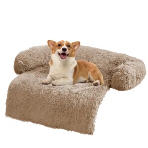 ANWA Dog Sofa Bed Cover, Couch Protector for Dogs, Plush Pet Sofa Mat 37'' x 37'' x 6''