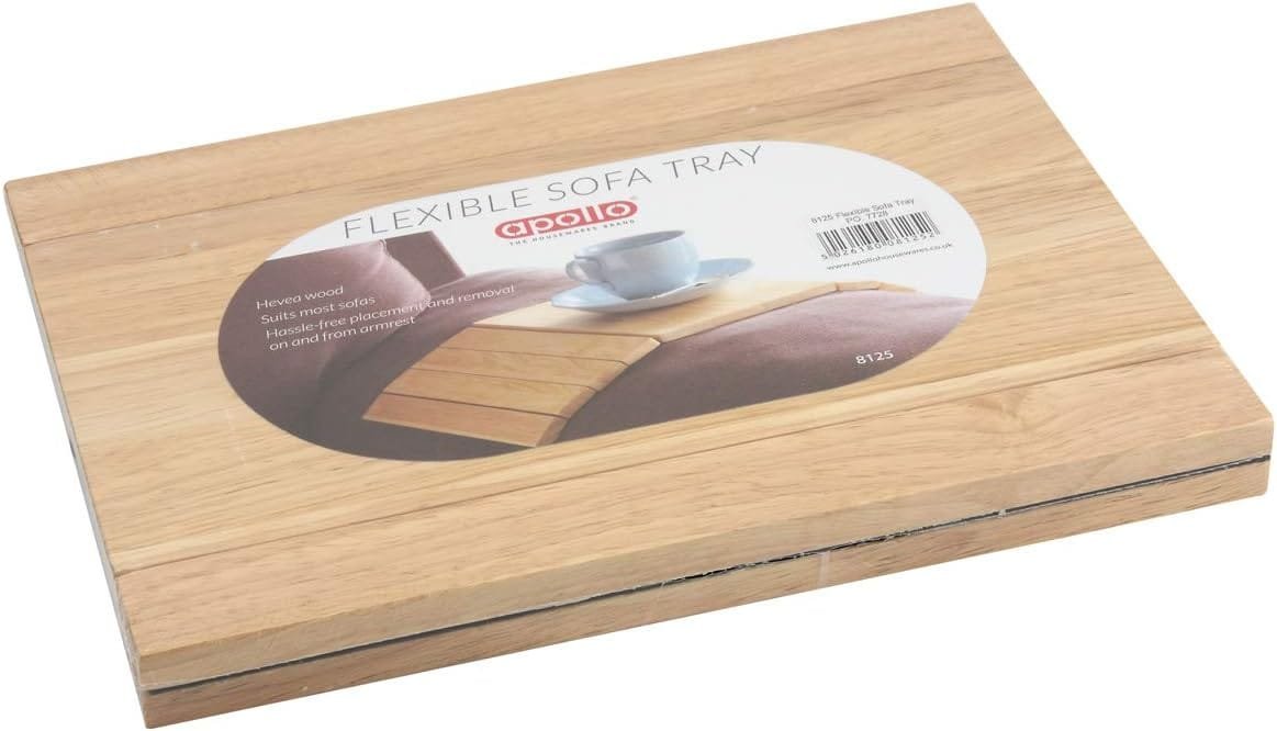 APOLLO Flexible Sofa Tray, Multi-Colour, 37.5x1x25