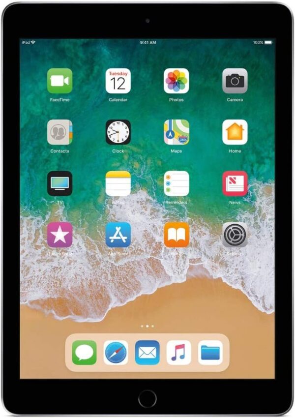 Apple iPad 9.7 (5th Gen) 32GB Wi-Fi - Space Grey (Renewed)