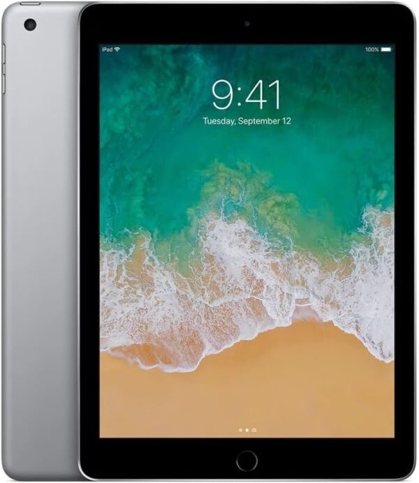Apple iPad 9.7 (5th Gen) 32GB Wi-Fi - Space Grey (Renewed)