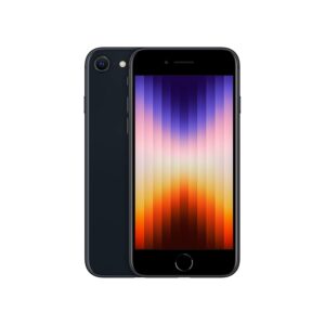 Apple iPhone SE 3rd Gen, 64GB, Midnight (Renewed)