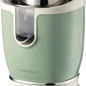 Ariete 413 Vintage Juicer, Green, Stainless Steel