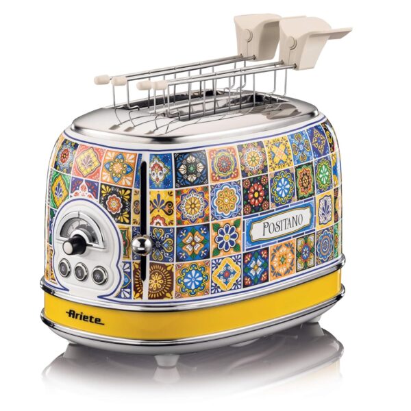 Ariete Toaster 8.1E+2 Watts 2.3E+2 Volts AC 6 Programs 6 Slots Pan