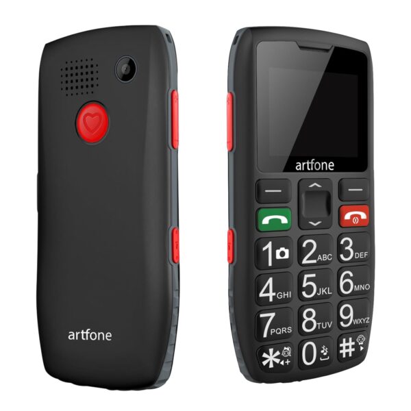 artfone C1 Big Button Mobile Phone for Elderlyä¸¨SIM Free Senior Mobile Phonesä¸¨SOS Buttonä¸¨Time Reportingä¸¨Easy to Use Basic Mobile Phonesä¸¨Speed...