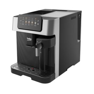 Beko Bean to Cup Coffee Espresso Machine CaffeExperto CEG7304X | Milk Jug | Colour Touch Screen Panel | 19 Bar Pressure, 2 Coffee Nozzles | Fully Automatic, Silver