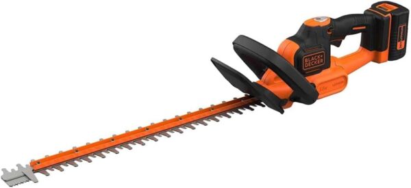 BLACK+DECKER Hedge Trimmer, 36V 55cm 22mm Gap Saw Blade (2Ah Loaded)