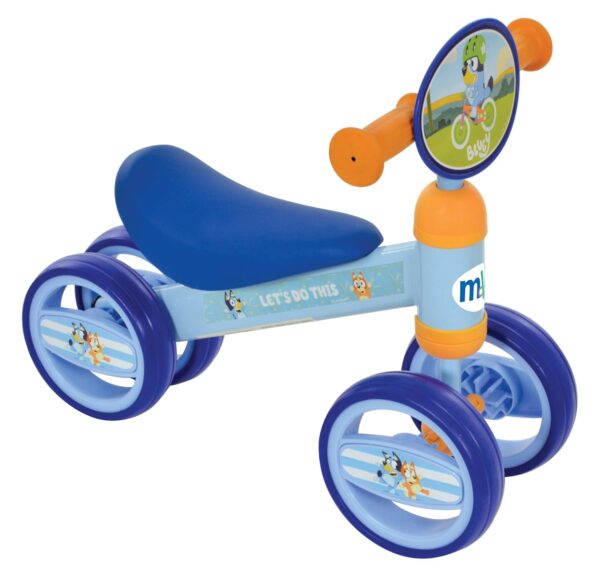 Bluey Ride On Toys for 1+ Year Old Boys and Girls - Deluxe Bobble Toddler Ride On and Baby Bicycle - Officially Licensed Baby Bikes for 1+ Year Old - 1st Birthday Gifts for...