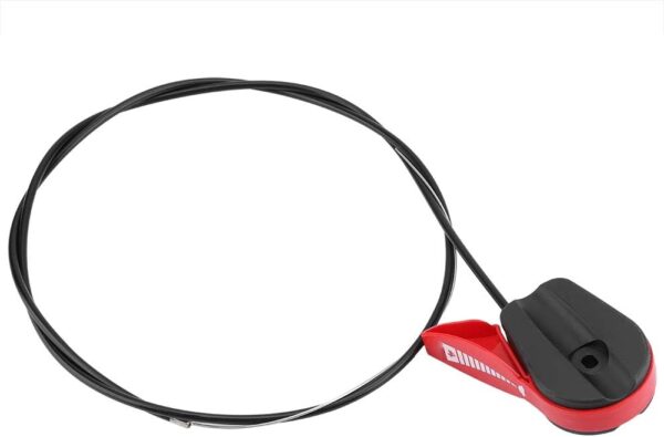 BOROCO Lawn Mower Throttle Cable, Plastic Lawn Mower Throttle Cable Switch Lever Control Handle Kit for Garden Universal Lawn Mower Switch Throttle Trigger Cable