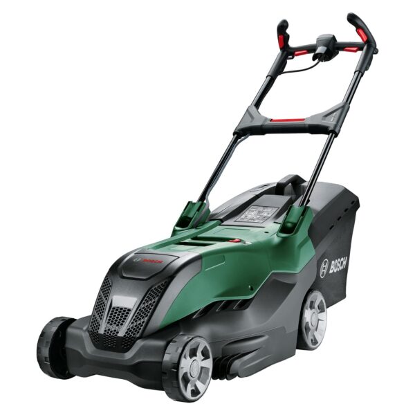 Bosch Corded Powerful Mower AdvancedRotak 40-650 (for Mowing Your Lawn; 1700W Motor Power; Cutting Width: 40 cm)