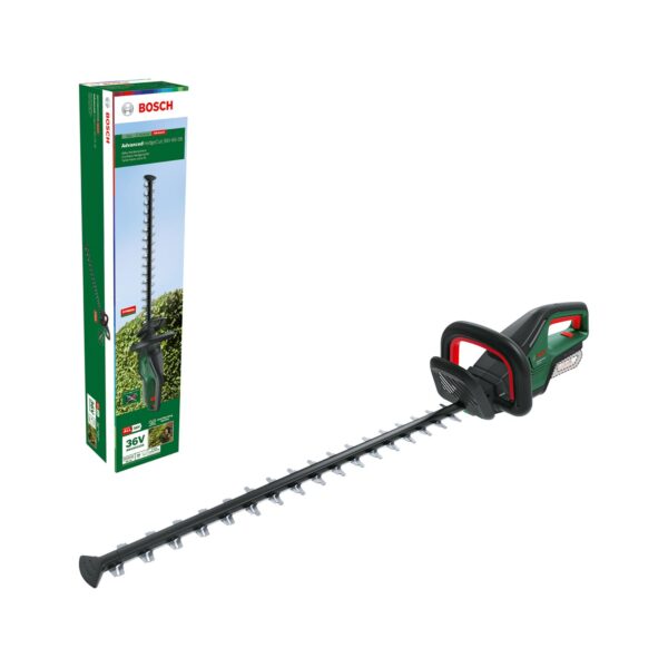 Bosch Cordless Hedge Cutter AdvancedHedgeCut 36V-65-28 (Without Battery, 36 Volt System, Blade Length 65 Cm, in Carton Packaging)