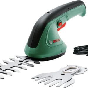 Bosch Garden Shears EasyShear (Integrated 3.6V, Battery runtime: 40 min, Blade Length: 12cm (Shrub) / 8cm (Grass), in Carton Packaging)