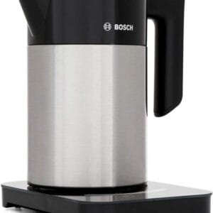 Bosch Sky TWK7203GB 7 Variable Temperature settings & KeepWarm function, Cordless Kettle, 1.7 Litres, Black/Silver