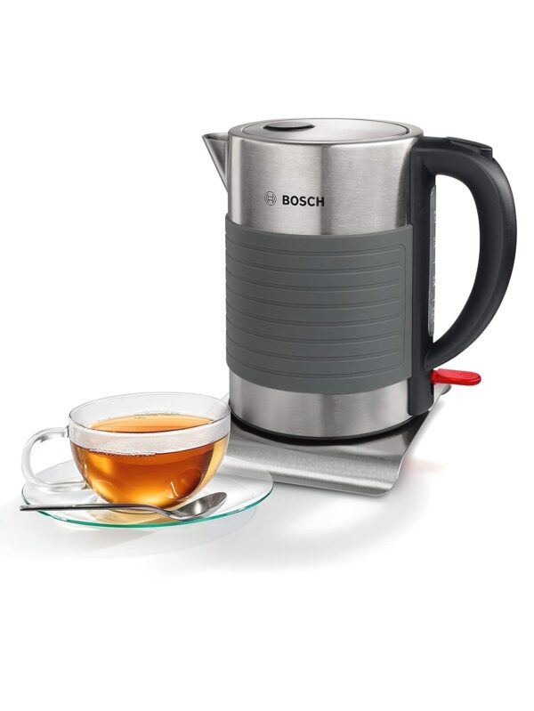 Bosch TWK7S05 kettle wireless 1,7l - stainless steel grey