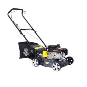 Callow Premium Petrol Lawn Mower - 41cm Cutting Width - Powerful 4 Stroke 123cc 2.8hp OHV LONCIN Engine with Centrally Adjusted Cutting Heights between 25mm and 70mm and 40 L...