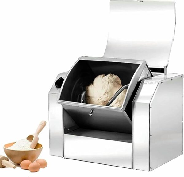 Commercial Electric Dough Mixer 220V,Commercial Food Blender 3kg-10kg,Professional Pastry Kneader Blender,With 90 Degree Tilt Bucket For Restaurant School,3kg