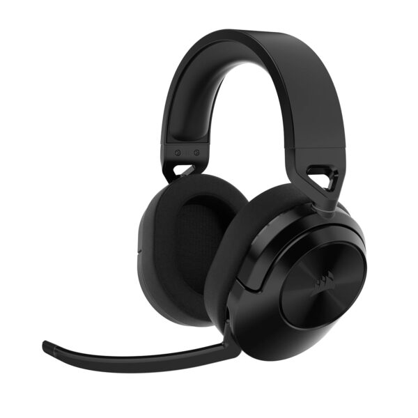 CORSAIR HS55 WIRELESS CORE Lightweight Gaming Headset – Omni-Directional Microphone – Neodymium Drivers – Up to 50 ft Range – iCUE Compatible – PC, PS5, PS4, Nintendo Switch –...