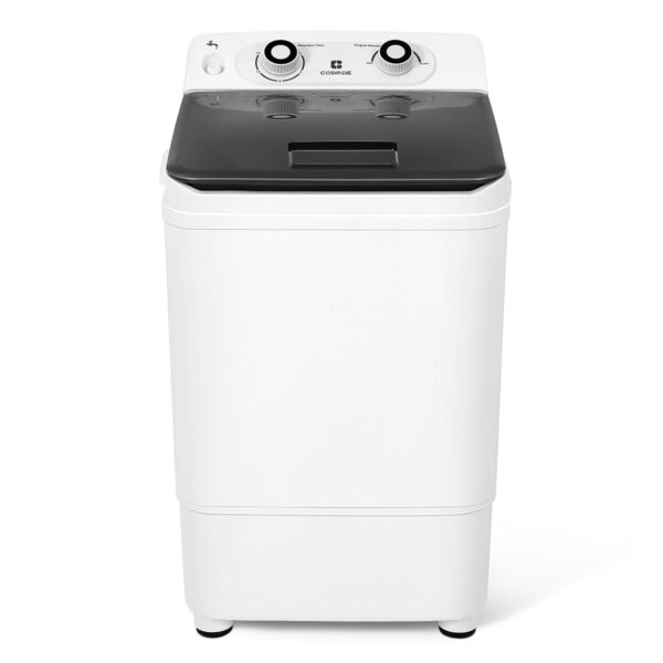 COSVALVE Portable Washing Machine, 4.5 KG Mini Washer & Spin Dryer Machine For Camping Caravan Dorms Apartments
