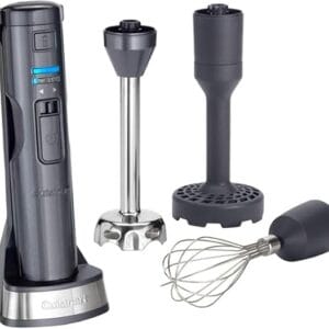 Cuisinart Style Collection Cordless 3-in-1 Hand Blender | Midnight Grey | CSB300BU