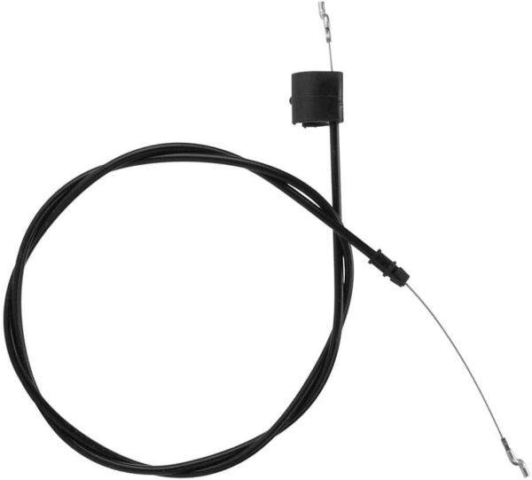 DEWIN Lawn Mower Throttle Controls Cable, Z Bend on End Engine Zone Control Cable Replacement, Universal Mower Accessories for Petrol Lawnmower（135cm）